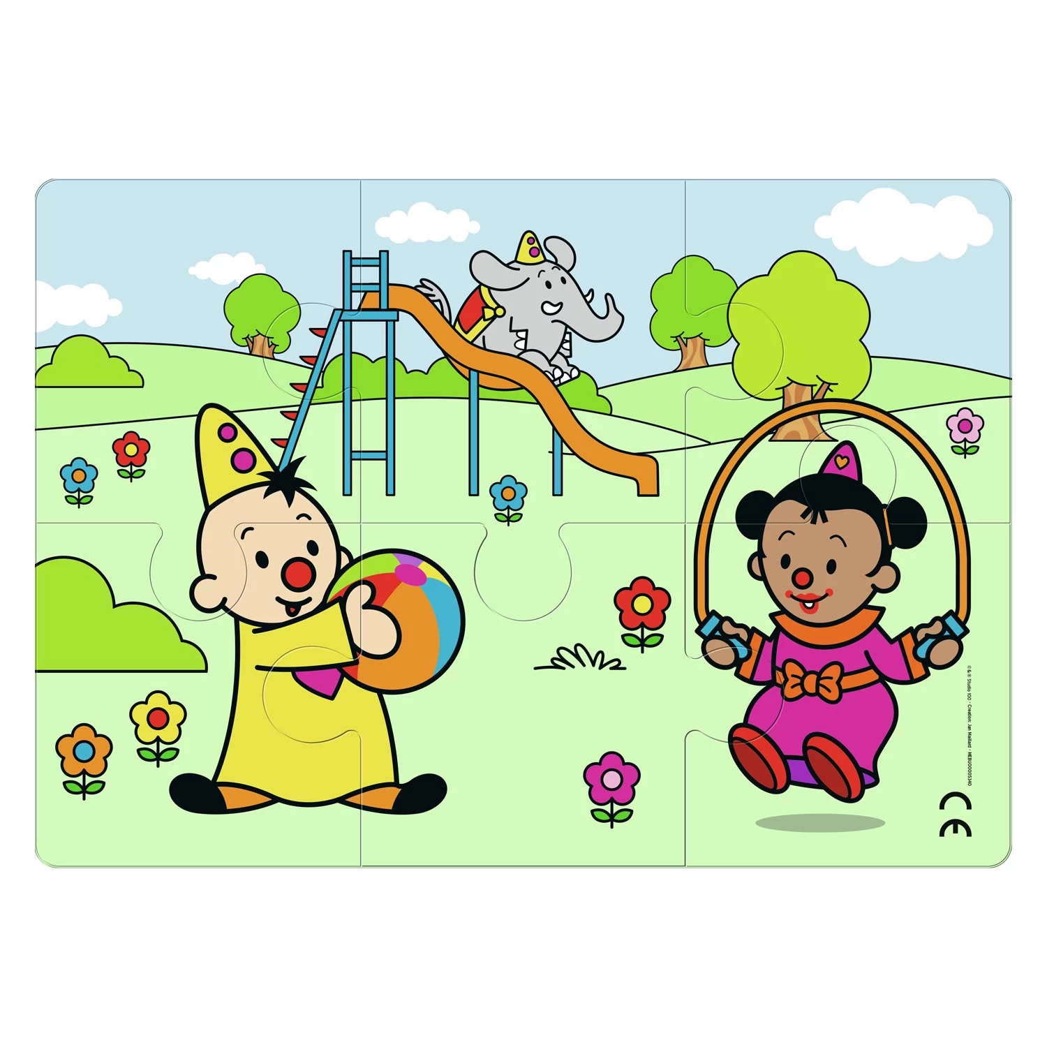 Bumba Puzzle - Der Spielplatz, 6tlg. 4 Bumba Puzzle - Der Spielplatz, 6tlg. – Bild 2