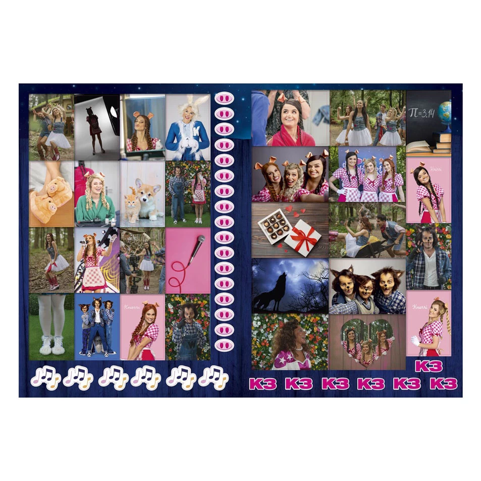 K3: 3 Ferkel-Fanbuch Mit Aufklebern 10 K3: 3 Ferkel-Fanbuch Mit Aufklebern – Bild 8