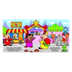 Bumba -Brettbuch Mit Vergnügungspark-Klappen