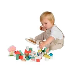 Woezel & Pip Holzklötze, 50dlg. -Spielzeugwelt Verkauf 1030704g