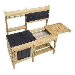 Swingking SpielkĂĽche Aus Holz FĂĽr Den AuĂźenbereich