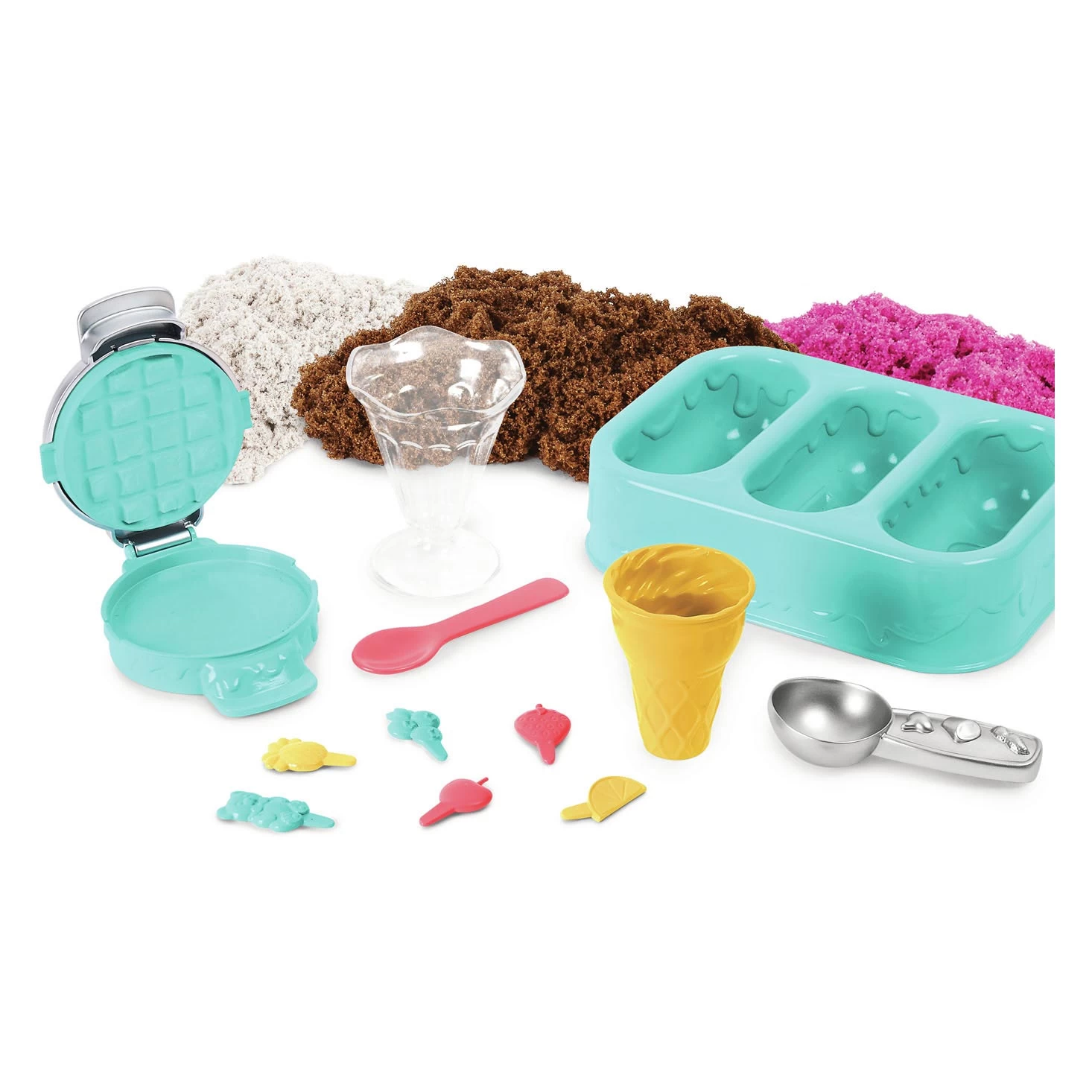 SPIN MASTER Kinetic Sand – Eiscreme-Leckereien-Spielset 3 SPIN MASTER Kinetic Sand – Eiscreme-Leckereien-Spielset
