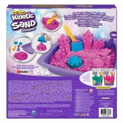 SPIN MASTER Kinetic Sand - Shimmer Sand Castle Set Pink, 453gr. 17 SPIN MASTER Kinetic Sand - Shimmer Sand Castle Set Pink, 453gr. -Spielzeugwelt Verkauf 1070216q