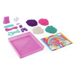 SPIN MASTER Kinetic Sand – Einhorn-Königreich-Spielset