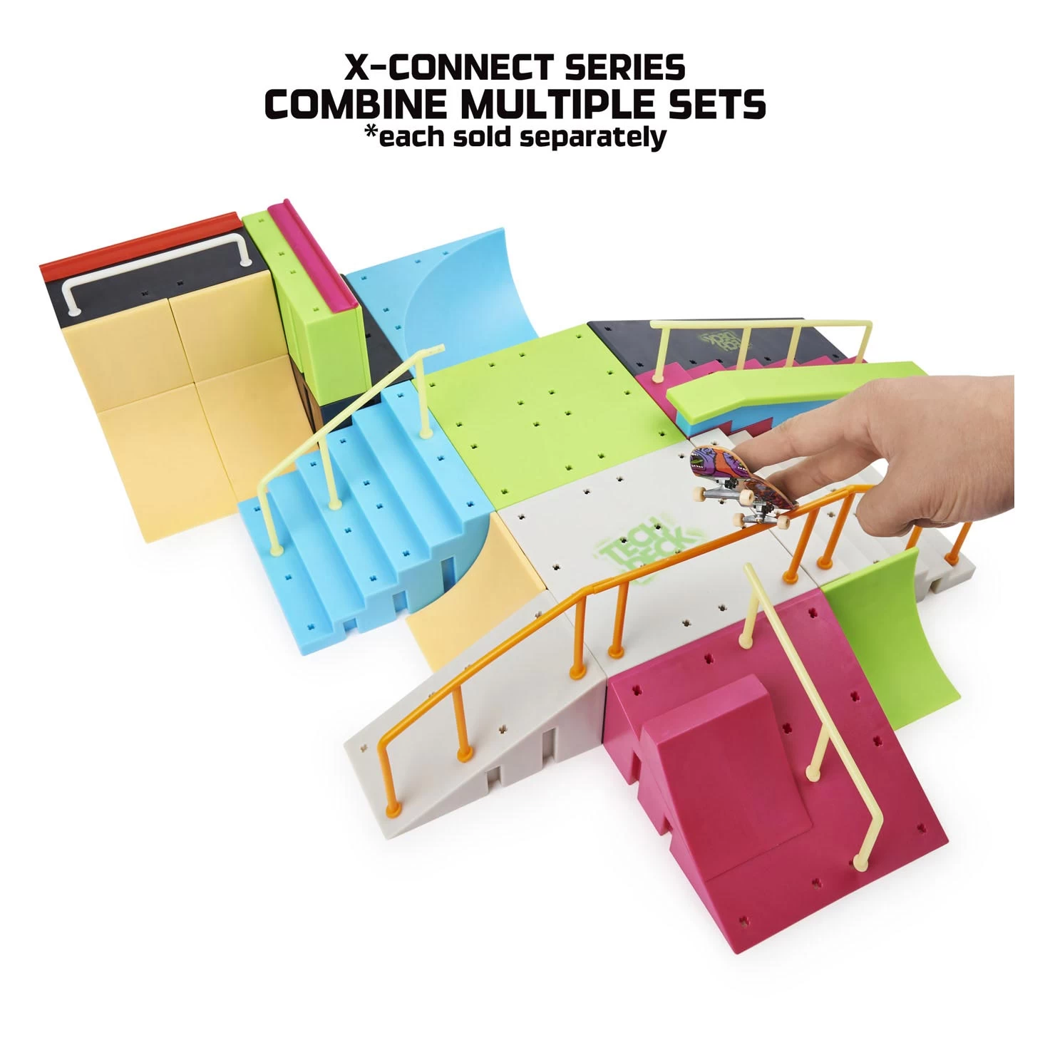 SPIN MASTER Tech Deck X-Connect Park Creator – Grind N Flip Jump Set 7 SPIN MASTER Tech Deck X-Connect Park Creator – Grind N Flip Jump Set – Bild 5