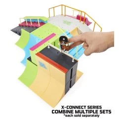 SPIN MASTER Tech Deck X-Connect Park Creator – Verticall Wall Schansset -Spielzeugwelt Verkauf 1070274g
