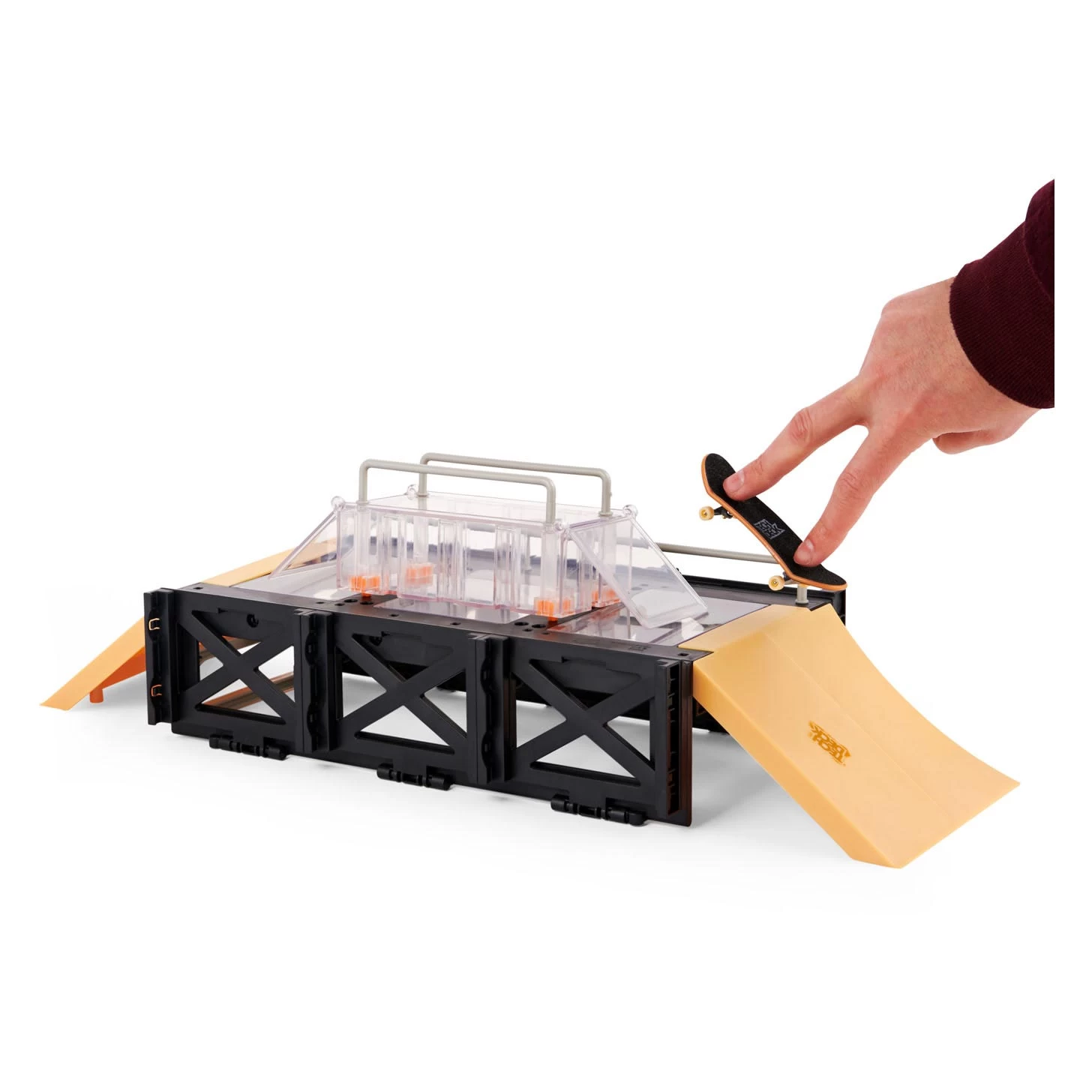 SPIN MASTER Tech Deck – Transform Skatepark Und Tragetasche 8 SPIN MASTER Tech Deck – Transform Skatepark Und Tragetasche – Bild 6