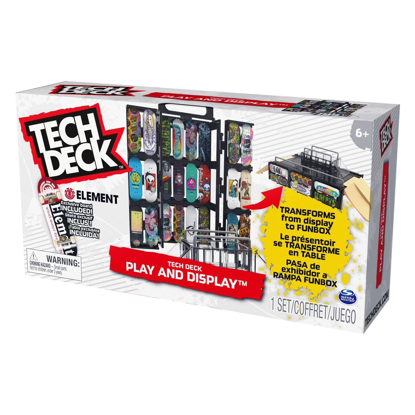 SPIN MASTER Tech Deck – Transform Skatepark Und Tragetasche 10 SPIN MASTER Tech Deck – Transform Skatepark Und Tragetasche – Bild 8