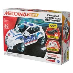 SPIN MASTER Meccano Junior – Polizeiauto-RC-STEM-Bausatz