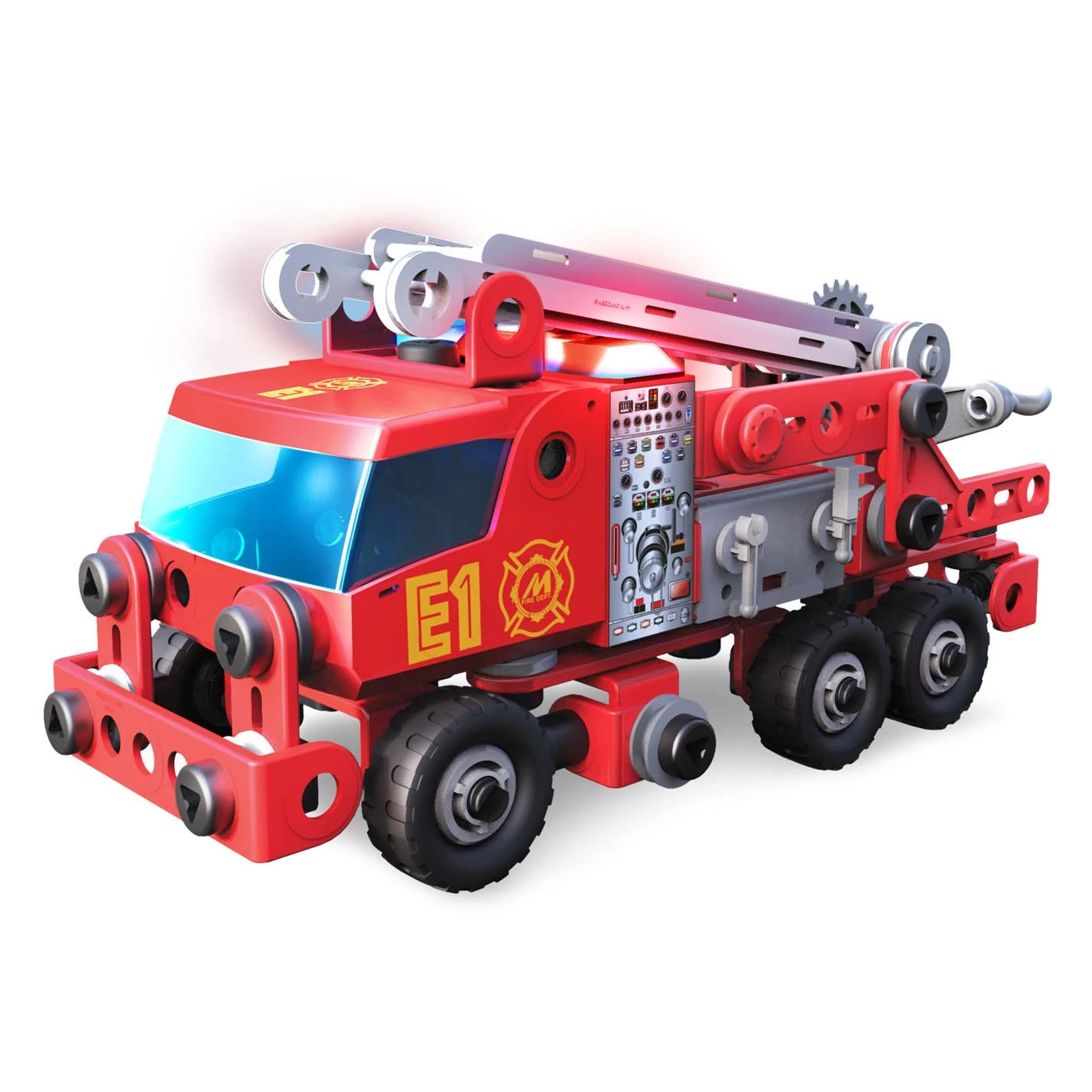 SPIN MASTER Meccano Junior – Feuerwehrauto STEAM Konstruktionsspielzeug 7 SPIN MASTER Meccano Junior – Feuerwehrauto STEAM Konstruktionsspielzeug – Bild 5