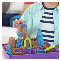 SPIN MASTER Kinetic Sand – Deluxe Strandschloss-Spielset -Spielzeugwelt Verkauf 1070485g
