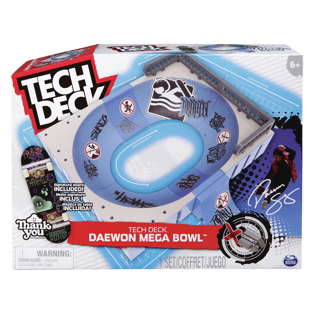 SPIN MASTER Tech Deck – X-Connect Park Creator – Mega Bowl-Spielset 3 SPIN MASTER Tech Deck – X-Connect Park Creator – Mega Bowl-Spielset
