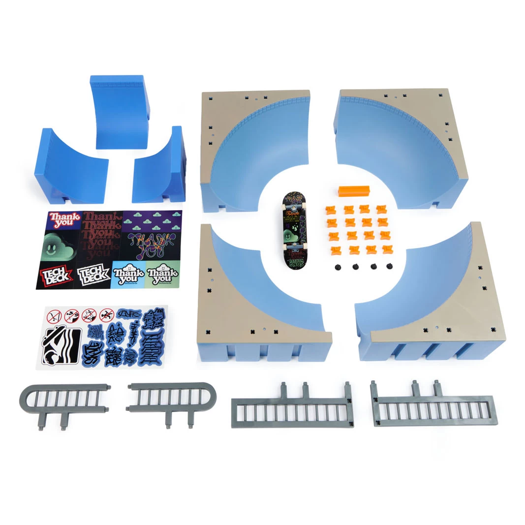 SPIN MASTER Tech Deck – X-Connect Park Creator – Mega Bowl-Spielset 4 SPIN MASTER Tech Deck – X-Connect Park Creator – Mega Bowl-Spielset – Bild 2