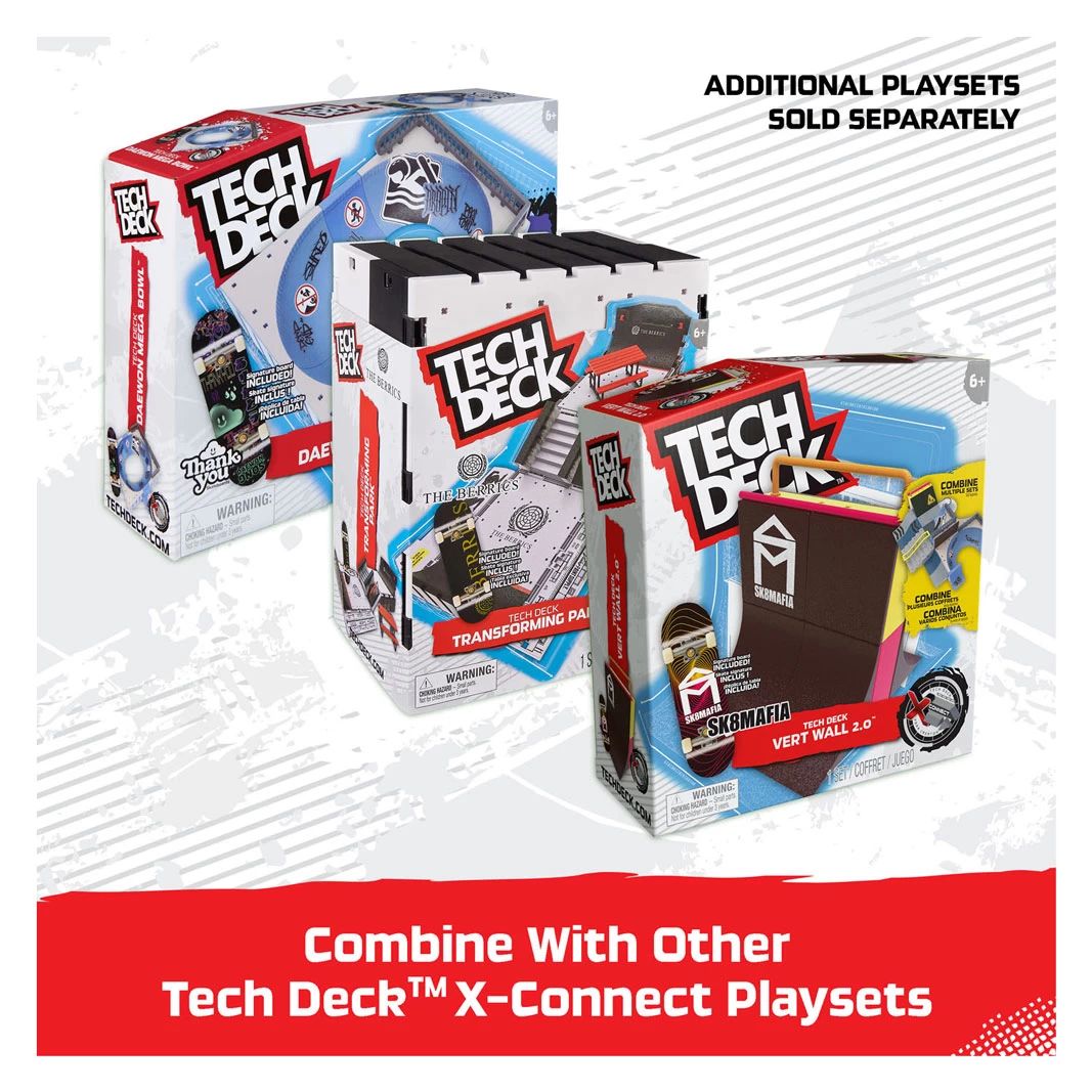 SPIN MASTER Tech Deck – X-Connect Park Creator – Verwandelndes Park-Spielset 7 SPIN MASTER Tech Deck – X-Connect Park Creator – Verwandelndes Park-Spielset – Bild 5