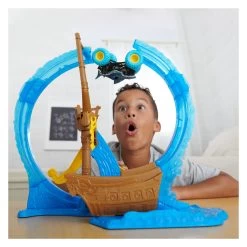 SPIN MASTER Monster Jam 1:64 Megalodon's Loop Of Doom Spielset -Spielzeugwelt Verkauf 1070555h