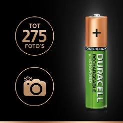 Wiederaufladbare Batterien Duracell Wiederaufladbare NimH Stay Charged AAA/HR03 900 MAh, 4 Stk. -Spielzeugwelt Verkauf 1150057g