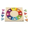 Rolf - Reliefpuzzle Entdecken Sie Die Farbe Und Form Regenbogenkreis, 16-tlg. -Spielzeugwelt Verkauf 1199075b