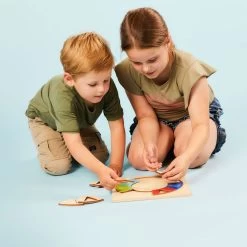 Rolf - Reliefpuzzle Entdecken Sie Die Farbe Und Form Regenbogenkreis, 16-tlg. -Spielzeugwelt Verkauf 1199075e