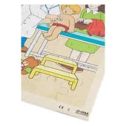 Rolf - Holzpuzzle Erste Hilfe, 64 Teile.