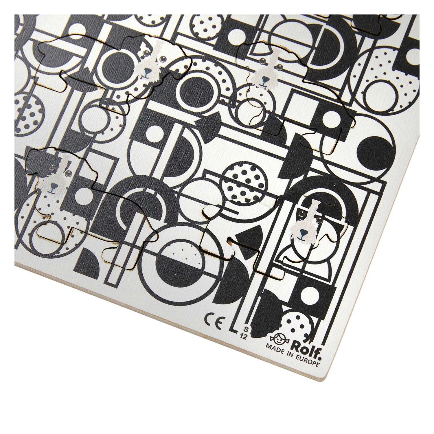 Rolf - Holz-Formpuzzle Hundefamilie, 20-tlg. 5 Rolf - Holz-Formpuzzle Hundefamilie, 20-tlg. – Bild 3