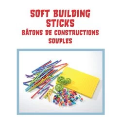 Spaghetteez 3D Art Flexible Baustäbe, 100 Dlg. -Spielzeugwelt Verkauf 1250352h