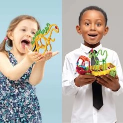 Spaghetteez 3D Art Flexible Baustäbe, 100 Dlg. -Spielzeugwelt Verkauf 1250352j