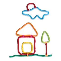 Spaghetteez 3D Art Flexible Baustäbe, 160 Dlg. -Spielzeugwelt Verkauf 1250353e