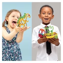 Spaghetteez 3D Art Flexible Baustäbe, 160 Dlg. -Spielzeugwelt Verkauf 1250353g