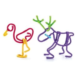 Spaghetteez 3D Art Flexible Baustäbe, 35dlg. -Spielzeugwelt Verkauf 1250363g