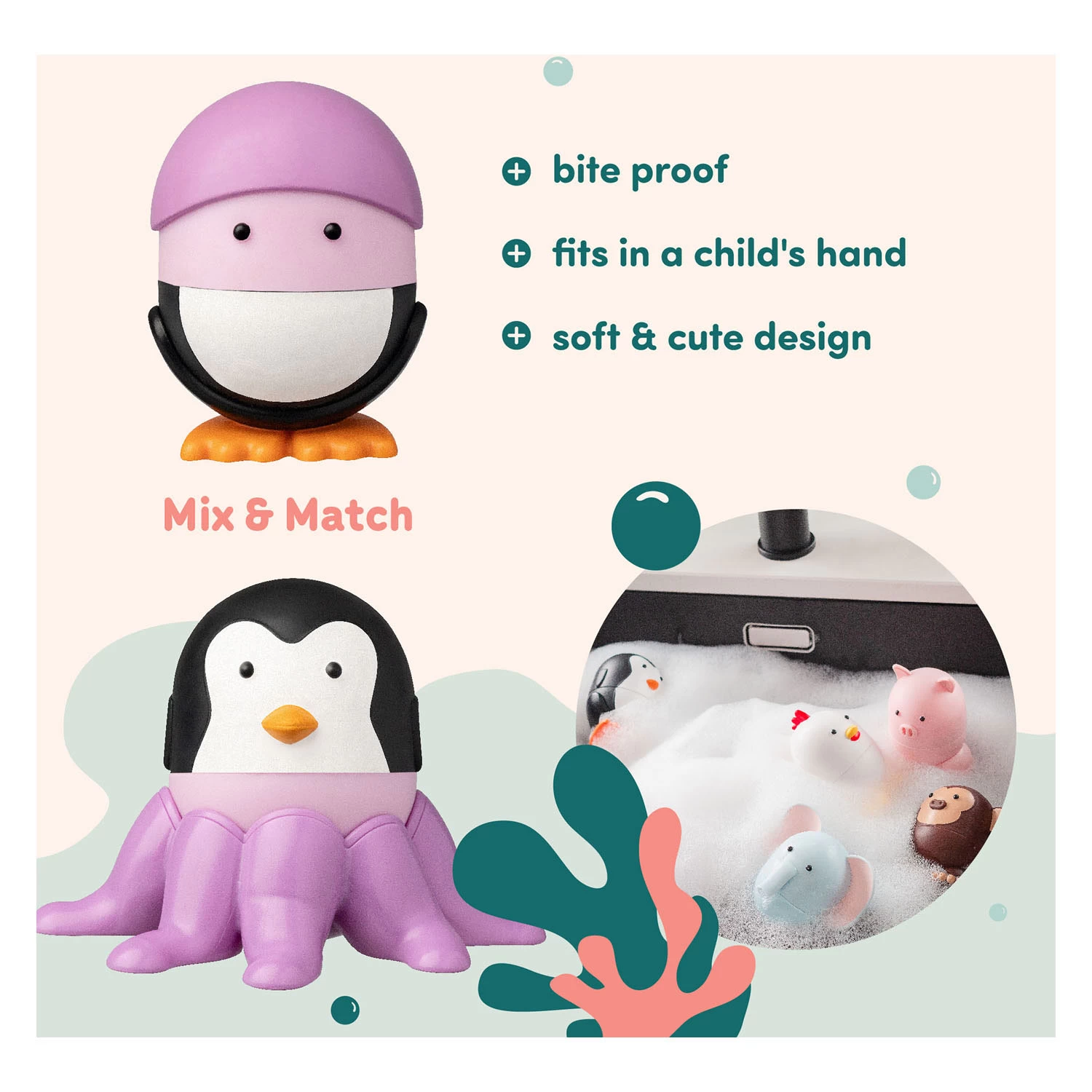 Magimals Wiably Wobly Sealife Magnetisches Spielzeug 9 Magimals Wiably Wobly Sealife Magnetisches Spielzeug – Bild 7