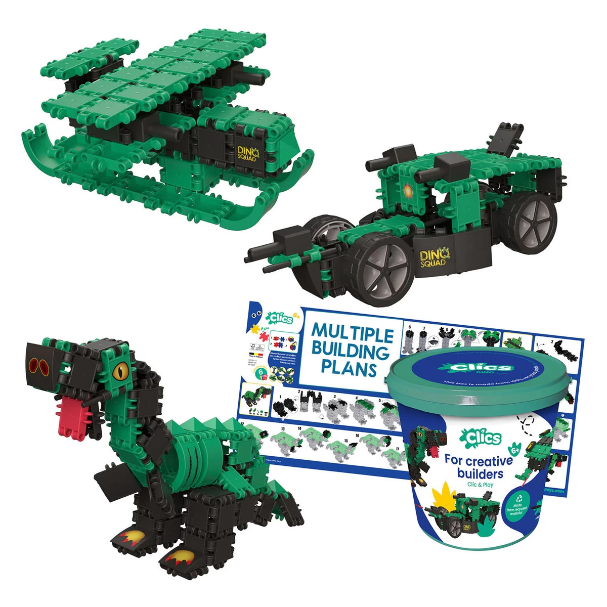 Clics Bausteine Dino World 3 Clics Bausteine Dino World