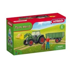 Schleich FARM WORLD Traktor Mit Anhänger 42608