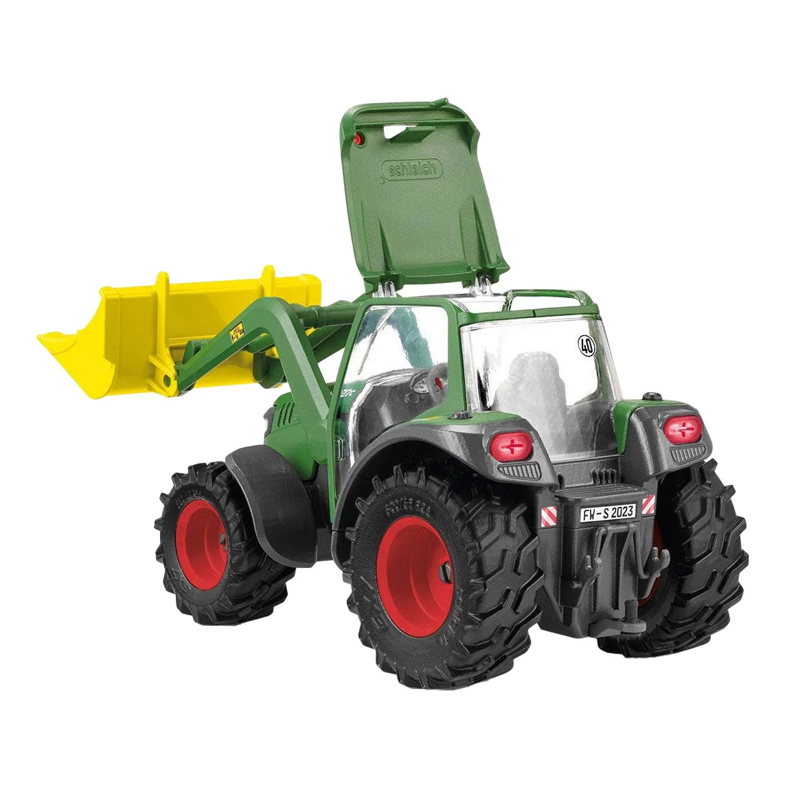 Schleich FARM WORLD Traktor Mit Anhänger 42608 9 Schleich FARM WORLD Traktor Mit Anhänger 42608 – Bild 7