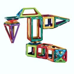 GeoSmart GeoSpace Station Magnetisches Konstruktionsspielzeug, 70 Stück.