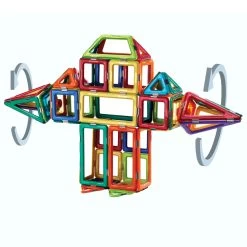 GeoSmart GeoSpace Station Magnetisches Konstruktionsspielzeug, 70 Stück. -Spielzeugwelt Verkauf 1280251d