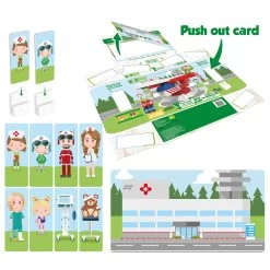 BiOBUDDi Bausatz Rettungshubschrauber -Spielzeugwelt Verkauf 1410833c