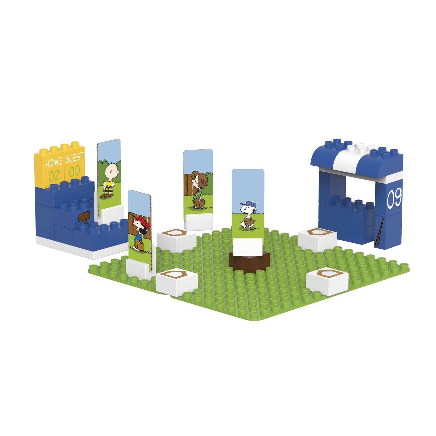 BiOBUDDi Snoopy - Baseball, 39-tlg. 4 BiOBUDDi Snoopy - Baseball, 39-tlg. – Bild 2