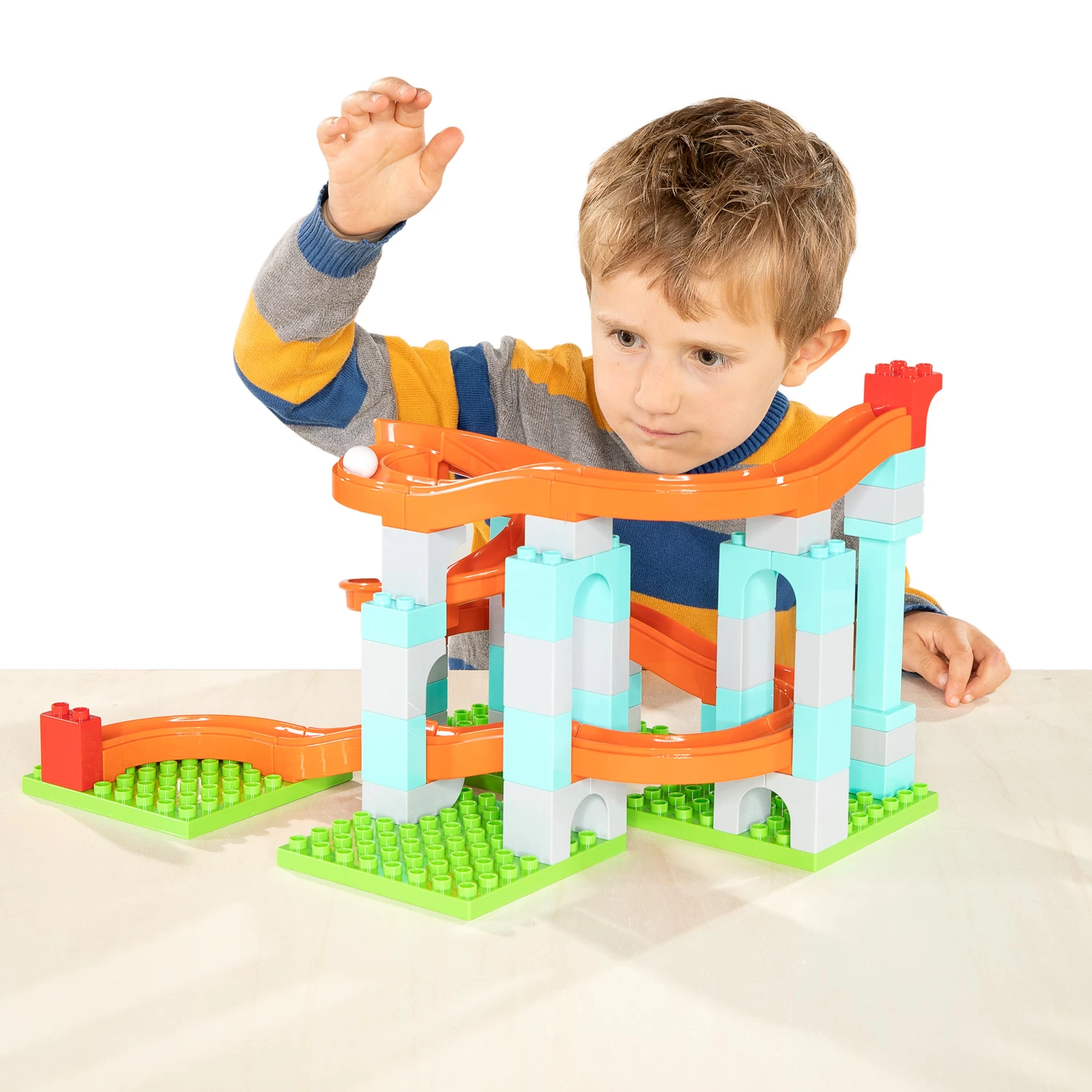 Androni Kugelbahn-Achterbahn-Set, 62-tlg. 4 Androni Kugelbahn-Achterbahn-Set, 62-tlg. – Bild 2