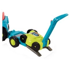 Ecoiffier Traktor Mit Anhänger Und Rasenmäher -Spielzeugwelt Verkauf 1430344g