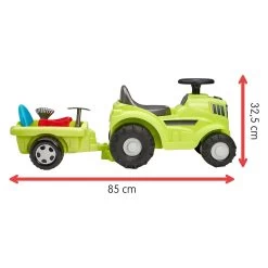 Ecoiffier Traktor Mit Anhänger -Spielzeugwelt Verkauf 1430473g