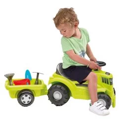 Ecoiffier Traktor Mit Anhänger -Spielzeugwelt Verkauf 1430473h