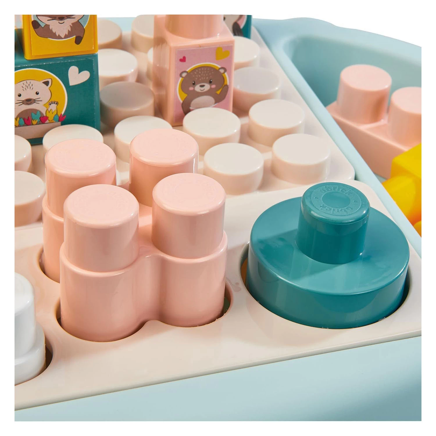 Abrick First Aktivitätstisch Mit Blöcken 4 Abrick First Aktivitätstisch Mit Blöcken – Bild 2