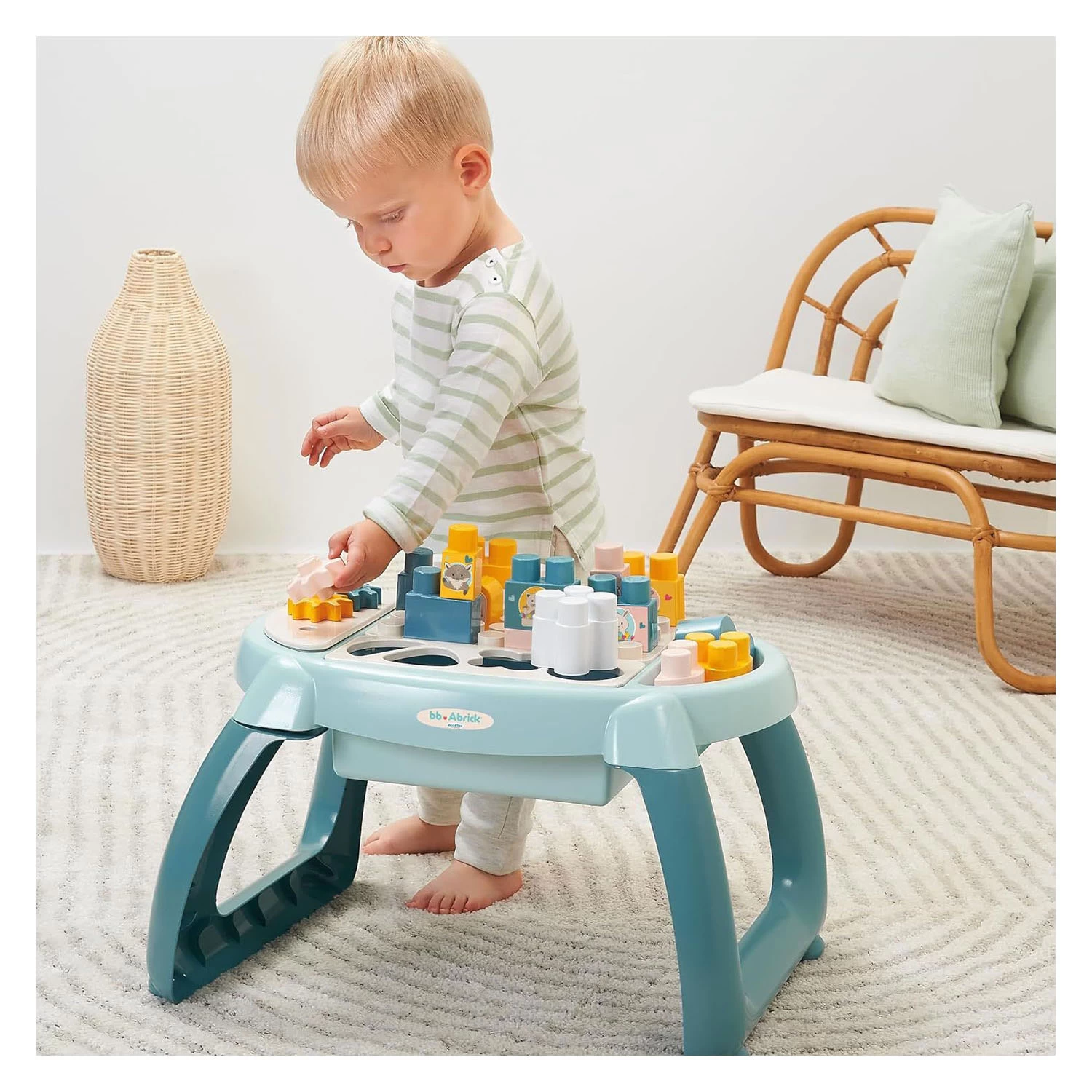 Abrick First Aktivitätstisch Mit Blöcken 7 Abrick First Aktivitätstisch Mit Blöcken – Bild 5