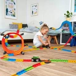 Smoby Flextreme Discovery Rennstrecken-Set, 184-teilig. -Spielzeugwelt Verkauf 1440580f