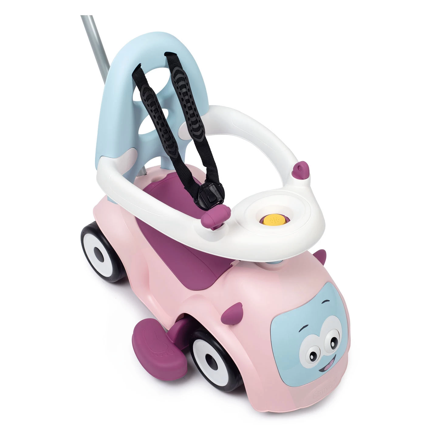 Smoby Maestro Ride On Walking Car Pink 4 Smoby Maestro Ride On Walking Car Pink – Bild 2