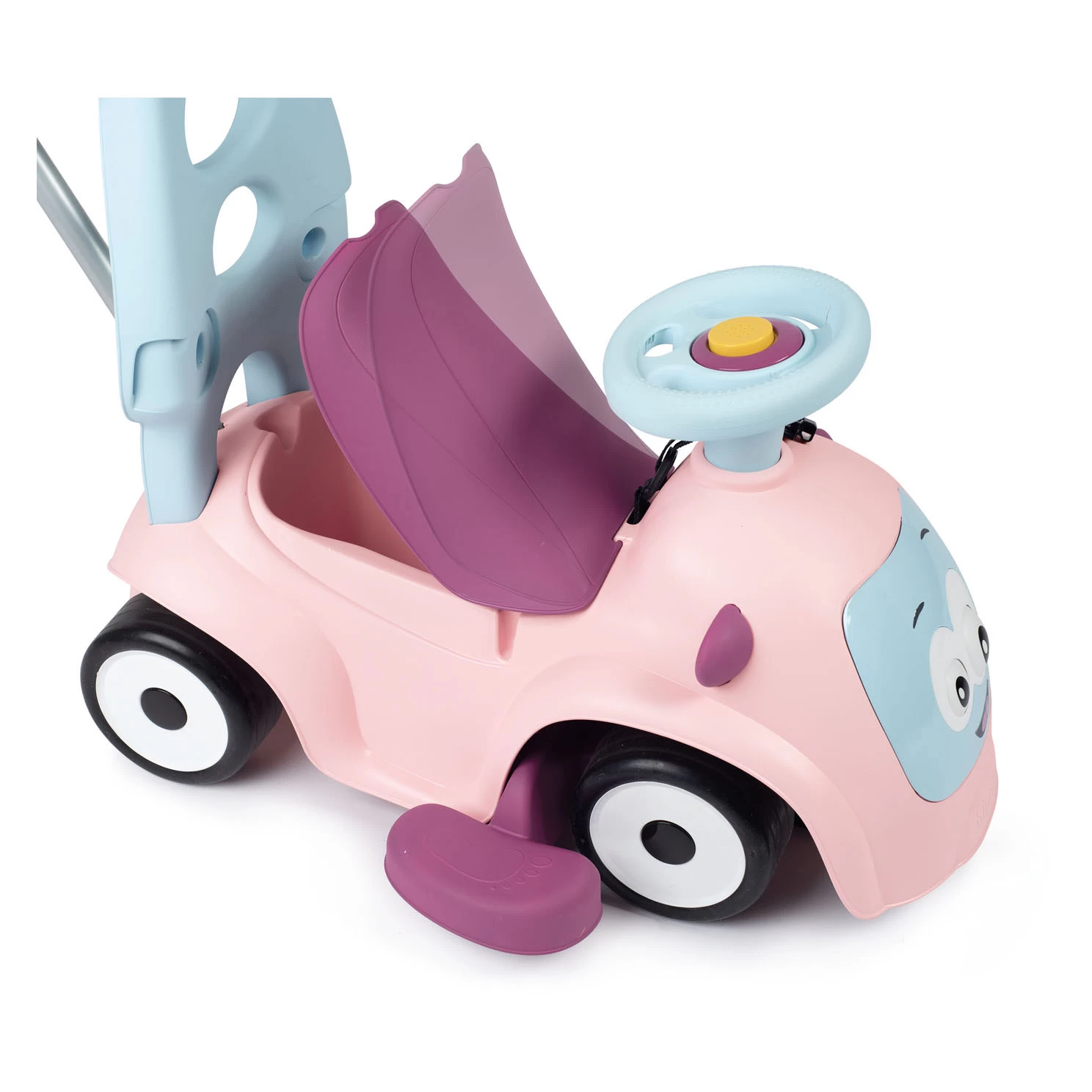 Smoby Maestro Ride On Walking Car Pink 6 Smoby Maestro Ride On Walking Car Pink – Bild 4