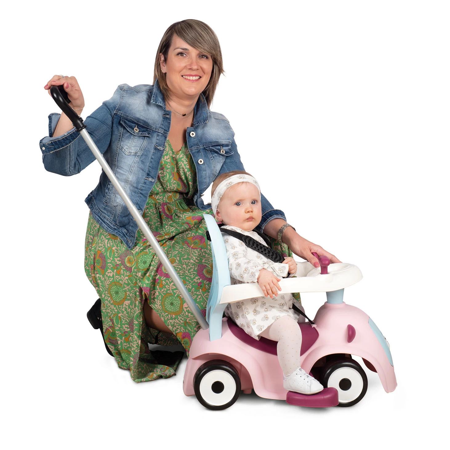 Smoby Maestro Ride On Walking Car Pink 8 Smoby Maestro Ride On Walking Car Pink – Bild 6