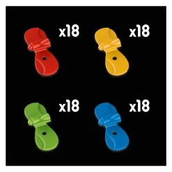 Smoby Flextreme Nachfüllwebscharen, 72 Stück. -Spielzeugwelt Verkauf 1440614d