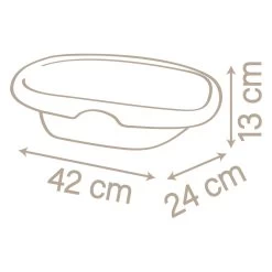 Smoby Baby Nurse Badewanne Mit Zubehör, 8tlg. -Spielzeugwelt Verkauf 1440674g