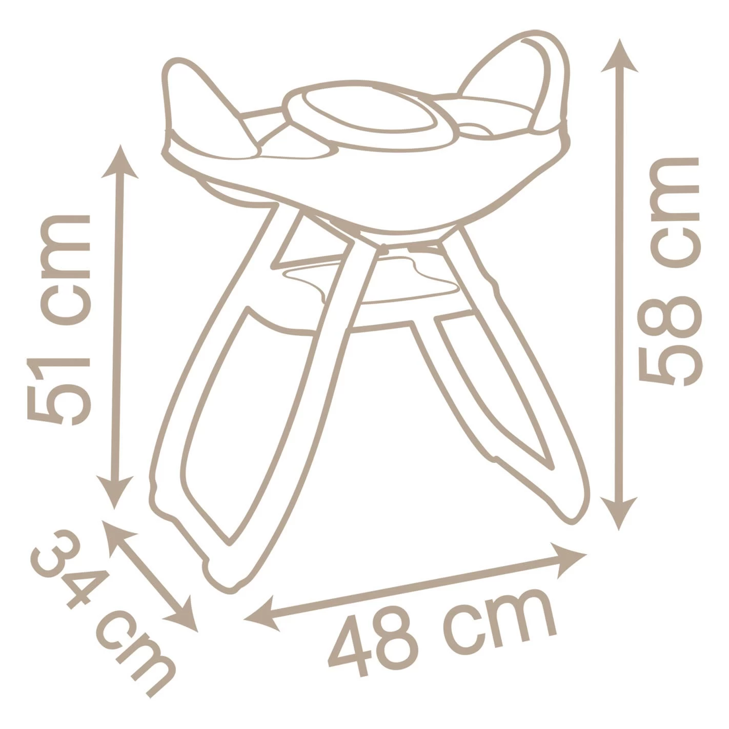 Smoby Baby Nurse Babystuhl Für 2 Puppen 5 Smoby Baby Nurse Babystuhl Für 2 Puppen – Bild 3